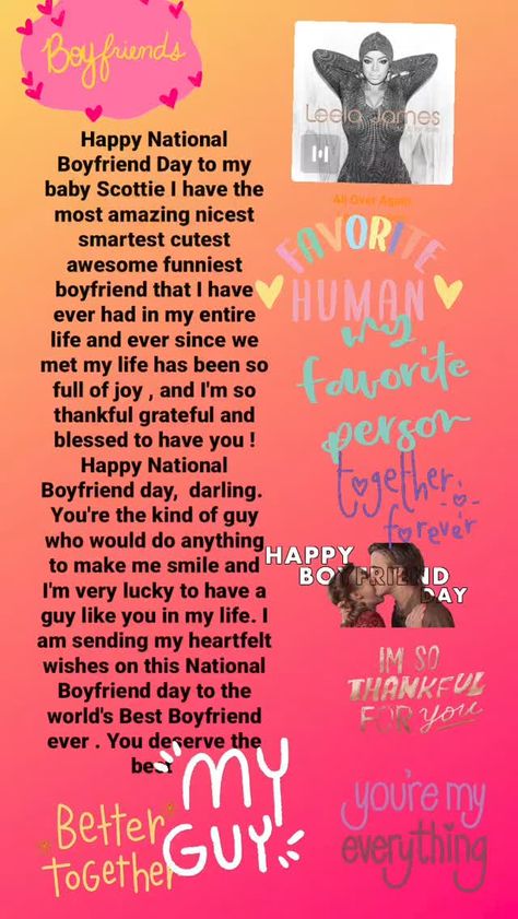 Happy National Boyfriend Day Wish, National Boyfriend’s Day, National Boyfriend Day Instagram Story, Happy National Boyfriend Day, Cute Messages For Him, National Boyfriend Day, Boyfriend Day, Love Morning, Girlfriend And Boyfriend Goals