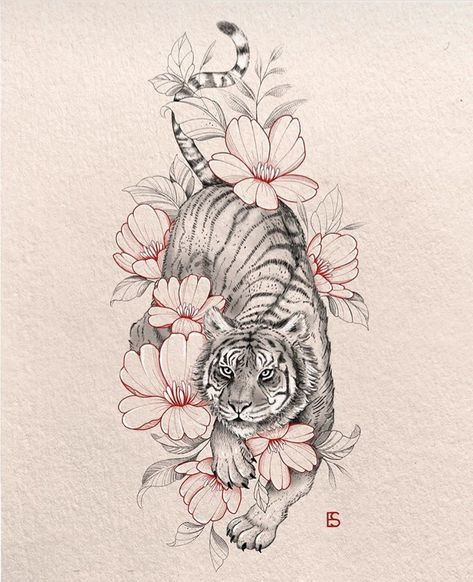 Big Lion Tattoos For Women, Tiger Tattoo Sleeve For Women, Back Tattoos Tiger, Tiger Forearm Tattoo Women, Japanese Tattoo Art Feminine, Lion Back Tattoo Women, Lion Spine Tattoo, Back Tattoo Tiger, Tattoo Ideas Black And Grey