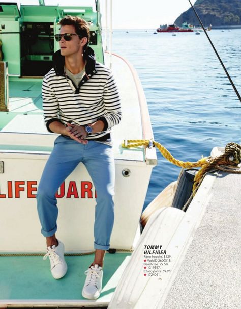 Preppy Man, Preppy Boys, Preppy Mens Fashion, Preppy Men, Ivy League Style, 2016 Menswear, Boys Summer Outfits, Sailing Outfit, Nautical Fashion