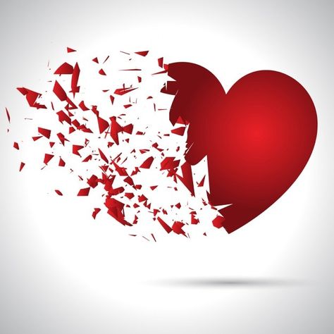 Broken heart, valentine background Free ... | Free Vector #Freepik #freevector #background #heart #love #celebration San Valentin Vector, Valentine Background, Heart Images, Heart Pictures, Valentines Gifts For Boyfriend, Backgrounds Free, Heart Art, My Heart Is Breaking, Sled