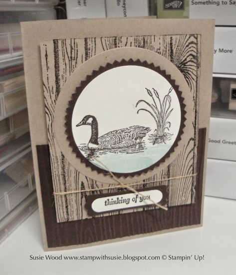 Nature Card, Masculine Birthday Cards, Boy Cards, Birthday Cards For Men, Bird Cards, Stamping Up Cards, Animal Cards, Male Cards, Get Well Cards