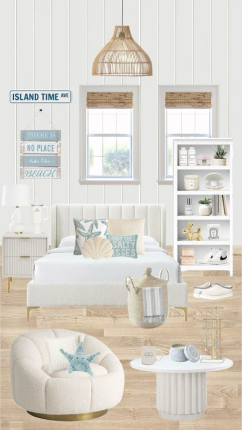 Beach Room Ideas, Costal Bedroom, Surf Room Decor, Coastal Room Decor, Ocean Room Decor, Coastal Bedroom Ideas, Blue Bedroom Design, Beach Room Decor, Surf Room