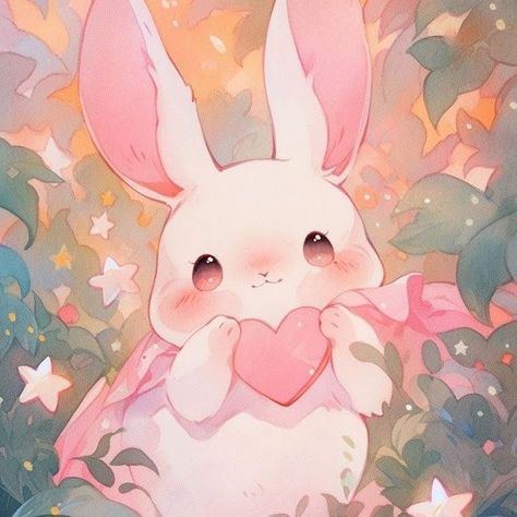 Bunny Art Aesthetic, Cartoon Bunny Drawing, Bunny Pfp, Bunny Icon, Anime Pp, The Memes, Bunny Drawing, Bunny Wallpaper, Popular Instagram