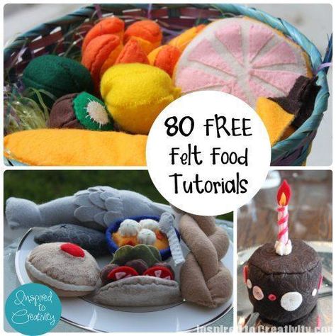 Diy Felt Food, Easy Felt Crafts, Felt Food Diy, Felt Food Patterns, Felt Craft Projects, Crochet Toys Free Patterns, Felt Toys Patterns, Crochet Toys Free, Felt Play Food