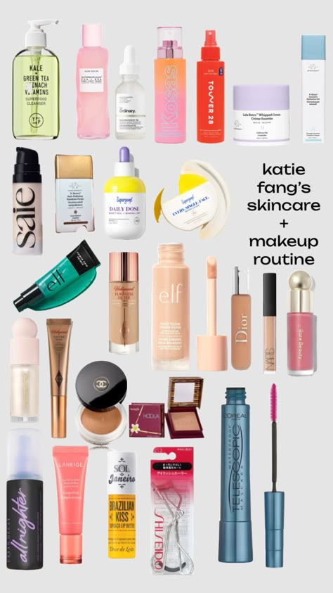 i love Katie fang Kate Fang Products, Katie Fang Products In Order, Katie Fang Routine, Katie Fang Makeup Routine, Katie Fang Skin Care, Katie Fang Grwm Products, Katie Fang Skincare Routine, Katie Fang Room, Katie Fang Aesthetic