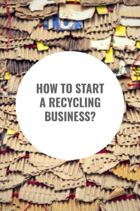 Recycling Business Ideas, Recycling Business, Recycling Companies, Scrap Recycling, Green Jobs, Garbage Collection, Study Hacks, Sustainable Technology, Business Basics