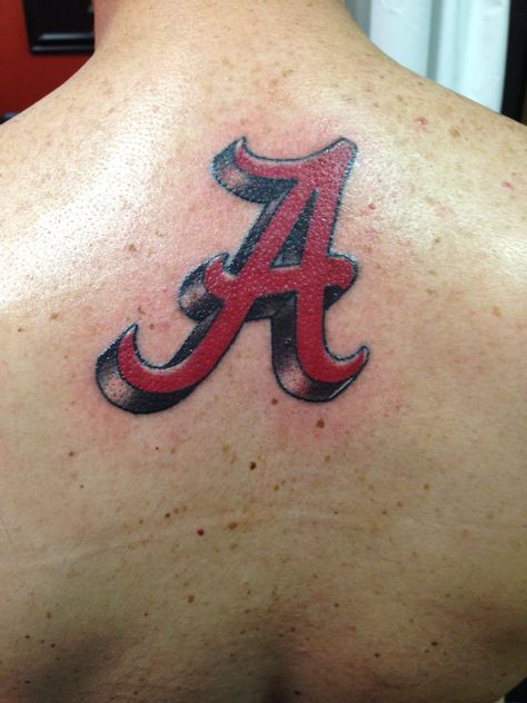 Glitter Eye Black, Alabama Tattoos, Dog Tags Tattoo, Grandchildren Tattoos, Alas Tattoo, State Tattoos, Black Men Tattoos, Red Heart Tattoos, Alabama A