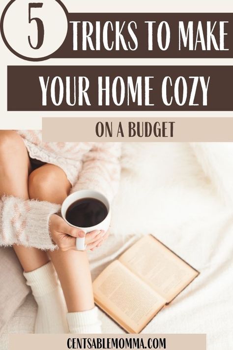 You want a cozy home, but you dont have tons of money to spend decorating your home. Check out these 5 Tricks to Make Your Home Cozy on a Budget for some inexpensive ideas you can try in your house. Inexpensive Curtains, Make Your Home Cozy, Tons Of Money, Cosy House, Budget Decorating, Living Vintage, Home Cozy, Finance Advice, Classy Decor