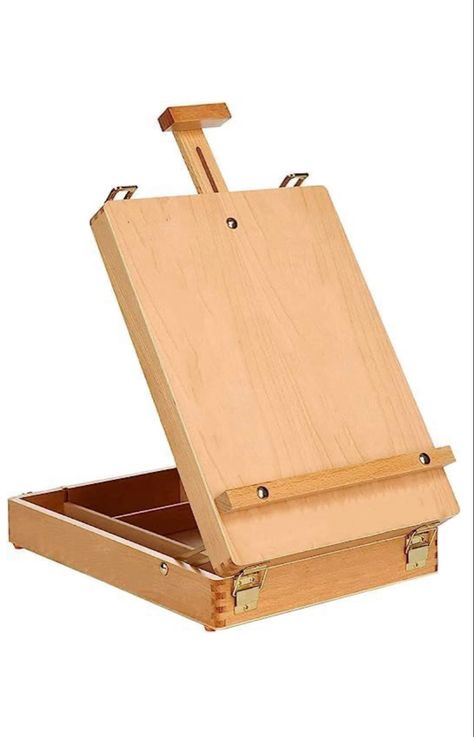 DARENYI Wooden Table Box Easel, Adjustable Easel Wood Table Sketch Box Easels, Portable Art Easel for Painting and Drawing *This pin includes an affilate link which is eligible for commission Easel For Painting, Table Sketch, Portable Easel, Sketch Box, Table Box, Painting And Drawing, Art Essentials, Art Easel, Easels