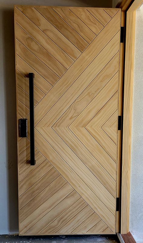 Entrance Doors 91 Modern Timber Front Door, Scandinavian Door Design, Scandinavian Door, Timber Front Door, Main Entrance Door, Old Home Remodel, Contemporary Front Doors, Glass Panel Door, Barn Interior