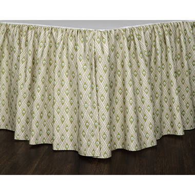 Laurel Foundry Modern Farmhouse Haakenson Ruffled Bed Skirt & Reviews | Wayfair Ruffle Bed Skirts, Teen Bedroom Furniture, Door Hardware Interior, Ruffle Bedding, Green Bedding, Custom Kitchen Cabinets, Bedding Essentials, Bed Skirt, Teen Bedding