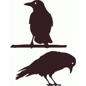 Crow Silhouette, Raven Bird, Silhouette Online Store, Crow Art, Raven Art, Halloween Silhouettes, Bird Quilt, Crows Ravens, Silhouette Stencil