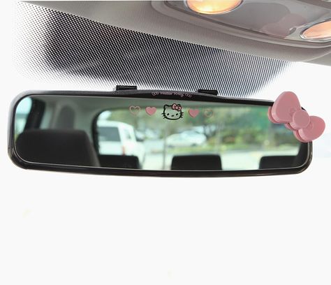 Sanrio Car Accessories, Hello Kitty Car Interior, Sanrio Car, Hello Kitty Car Accessories, Kawaii Car, 1967 Chevrolet Impala, Hello Kitty Car, Girly Car Accessories, Car Things