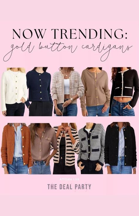 Elevate your style with these women's cardigans outfit ideas from Amazon fashion. Discover Amazon fall must haves like cropped cardigans with gold buttons that add a chic touch to your wardrobe. These are some of the cutest cardigans you can find from Amazon, perfect for updating your Amazon fall fashion collection. Amazon Cardigans, Button Cardigan Outfit, Cardigans Outfit, Women Cardigan Outfit, Outfit Ideas From Amazon, Amazon Fall Fashion, Cardigan Outfit, Women's Cardigans, Fall Must Haves