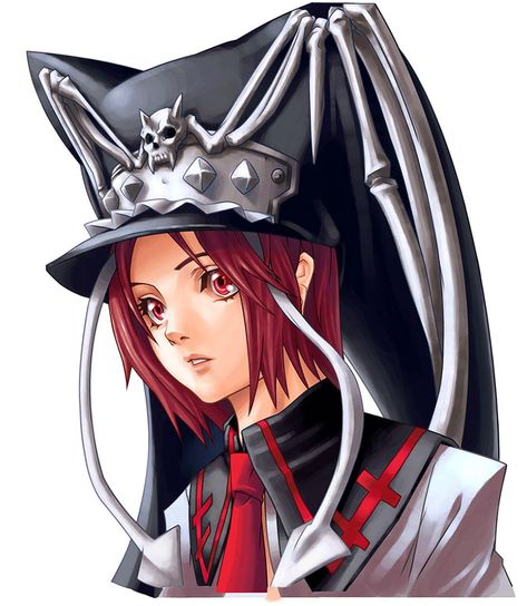 Valentine Portrait Art - Guilty Gear 2: Overture Art Gallery Devil May Cry 4, 2000s Art, Anime Lineart, Gear 2, Gear Art, The Guilty, Guilty Gear, Game Character Design, Devil May Cry