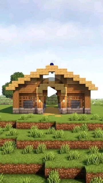 Horse Stall Minecraft, Horse House Minecraft, Minecraft Stall Ideas, Horse Pen Minecraft, Minecraft Barn Design, Minecraft Horse Barn, Minecraft Stall, Minecraft Barn Ideas, Minecraft Horse Stables