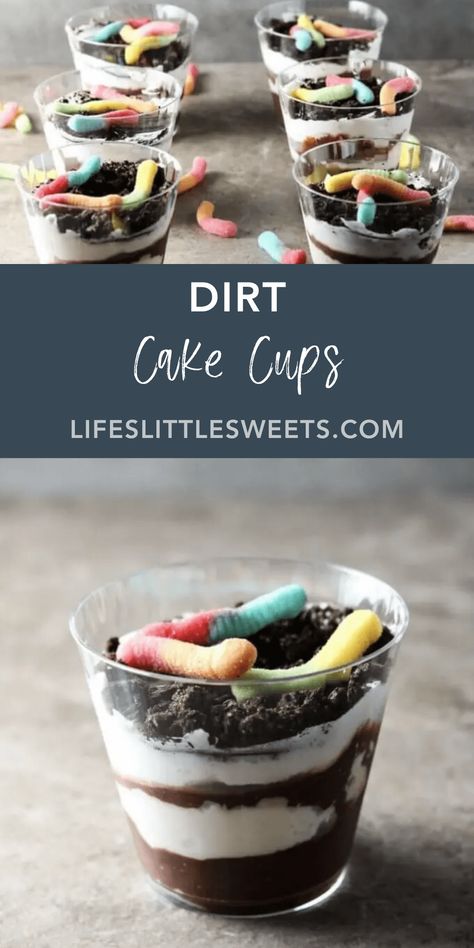 One Dirt Cake Cup | Many of us have been told to not eat dirt. There are always exceptions and these Dirt Cake Cups are a fun way to break the rules. Perfect for a family-friendly get together or child's birthday party! #dirtcup #dessert #chocolate #sweets #easy Dirtcup Dessert, Dirt Cake Cups, Dirt Cups Dessert, Tumble Leaf, Dirt Cups Recipe, Fun Dessert Ideas, Dirt Pie, Easter Dirt Cake, Dirt Dessert