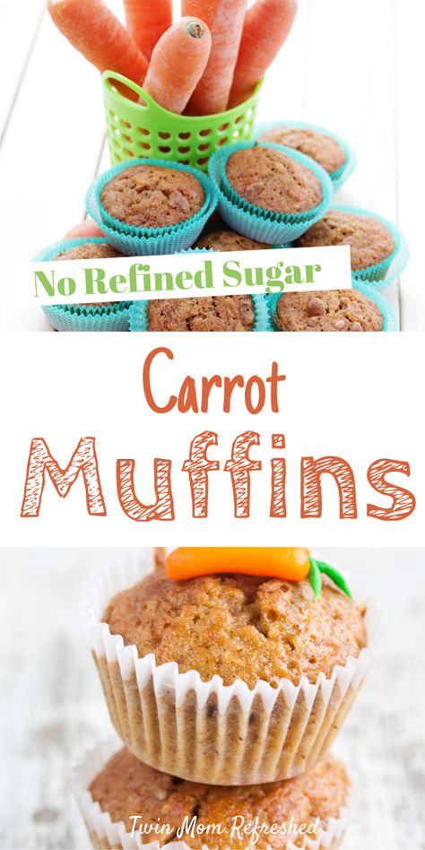 carrot muffins Easy Carrot Muffins, Muffins For Toddlers, Carrot Muffins Easy, Muffins For Kids, Healthy Carrot Muffins, Carrot Muffin, Healthy Carrot Cake Muffins, Baking With Toddlers, Carrot Muffin Recipe