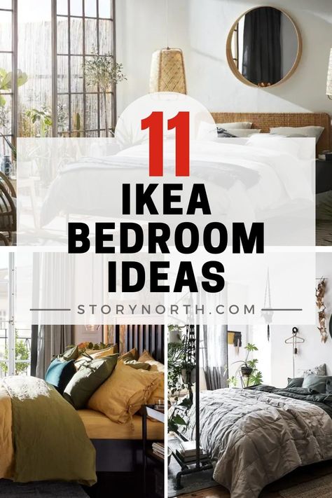 Save this pin for 11 innovative IKEA bedroom DIY ideas to elevate your home decor! Discover budget-friendly hacks and creative solutions to revamp your bedroom. #IKEA #DIY #HomeDecor #BedroomIdeas Ikea Room Design, Ikea Bedroom Ideas, Ikea Bedrooms, Ikea Room Ideas, Ikea Small Bedroom, Ikea Bedroom Design, Ikea Kids Bedroom, Ikea Bedroom Hacks, Bedroom Diy Ideas