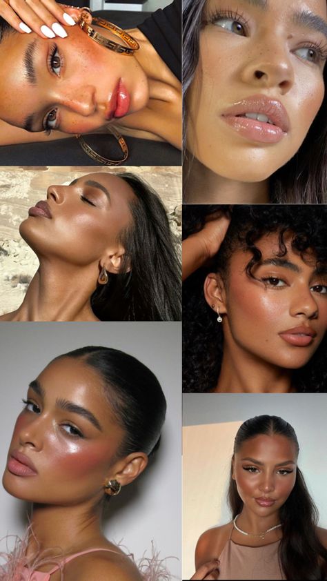 Glowy Summer Makeup, Skin Care Basics, Soft Glam Makeup, School Makeup, Glowy Makeup, Summer Makeup, Glam Makeup, Everyday Makeup, Makeup Skin Care