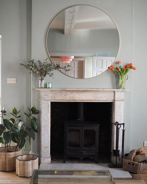 Fireplace mirror ideas