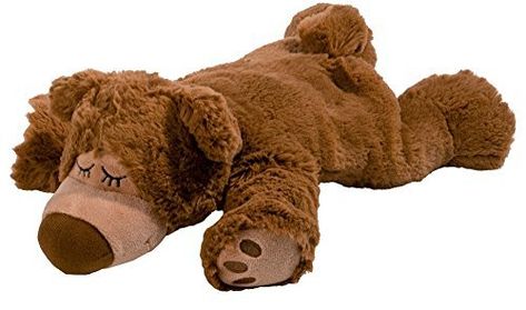 Greenlife Heat Plush Animal Pillow, Sleepy Bear, Brown: Amazon.co.uk: Health & Personal Care Floppy Stuffed Animals, Special Needs Teacher, Sleepy Bear, Toys Uk, Sensitive Person, Teddy Bear Stuffed Animal, The Rainforest, Plush Pattern, Baby Pillows