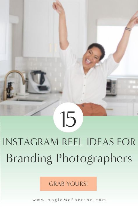 15 Instagram Reel Ideas for Branding Photographers. Branding Photography Tips. Instagram Reel Ideas, Lifestyle Branding, Reel Ideas, Instagram Reel, Branding Photography, Photographer Branding, Photography Lifestyle, Fun Ideas, Photography Tips