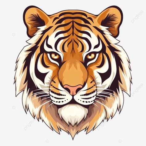 tiger head international love tiger day illustration Tiger Illustration Art, Face Side View Drawing, Tiger Face Drawing, Tiger Drawings, Side View Of Face, Tiger Hair, International Tiger Day, Tiger Day, International Love