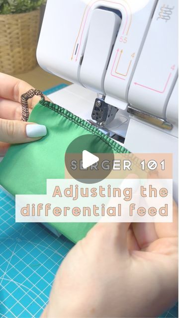 Over Locker Sewing Tips, Sewing Stretchy Fabric Tips, Overlocker Projects, Nugget Recipes, Serger Tips, Overlock Machine, Serger Sewing, Sewing Elastic, Chicken Nugget