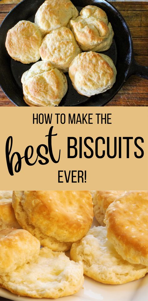 Homemade Buscuits, Homemade Biscuits From Scratch, Best Buttermilk Biscuits, Buttermilk Biscuits Easy, Biscuits Homemade, Make Buttermilk, Best Biscuits, Easy Homemade Biscuits, Homemade Biscuits Recipe