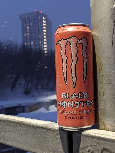 Black Monster Energy, Black Monster, Monster Energy Drink, Monster Can, Energy Drink, Monster Energy, Energy Drink Can, Energy Drinks, Beverage Can