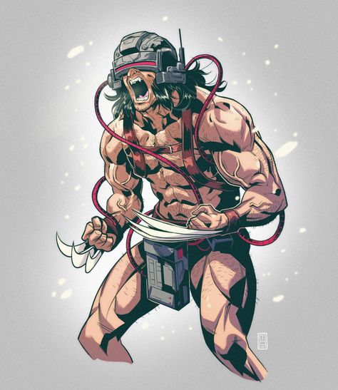 Weapon X - Mike Anderson Mike Anderson, Wolverine Artwork, Sketch Procreate, Wolverine Comic, Wolverine Art, Marvel Tattoos, Logan Wolverine, The Wolverine, Marvel Artwork