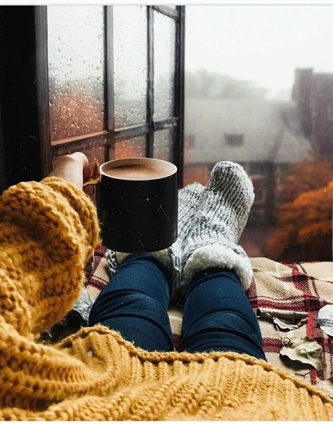 Sweater weather is finally here! #cozy #thicksocks #socks #wool #sweaterweather #hotcocoa #fall #autumnn #rain #leaves Cozy Autumn Aesthetic Clothes, Cosy Autumn Aesthetic, Cozy Vibes Aesthetic, Autumn Cozy Aesthetic, Autumn Vibes Cozy, Autumn Cafe, Autumn Vibes Aesthetic, Cosy Clothes, Autumn Aesthetic Cozy