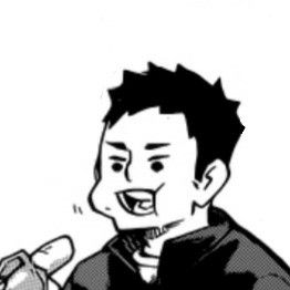 Daichi Sawamura, Haikyuu Icons, Haikyuu Manga, Cell Phone, Black And White, White, Black