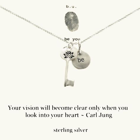 Jung Inspirational Quotes Vision. QuotesGram by @quotesgram Necklace Meaning, Jungian Archetypes, Silver Key Necklace, Carl Jung Quotes, Circle Charm Necklace, Key Quotes, Crazy Diamond, Law Of Attraction Love, Bob Proctor