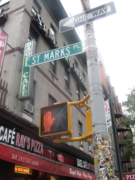 St. Marks Place, Manhattan. Nyc Childhood, St Marks Place, Lower East Side Nyc, St Marks Square, Nyc History, Saint Mark, Breathtaking Photography, Gordon Parks, York Aesthetic