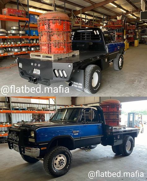 Flatbed Mafia’s Instagram profile post: “1st Gen Cummins flatbed 👌 @179garage” Dodge Flatbed Trucks, First Gen Cummins Flatbed, 1st Gen Cummins Flatbed, Cummins Flatbed, 1st Gen Dodge, First Gen Cummins, 1st Gen Cummins, Welding Trucks, Dodge Diesel Trucks