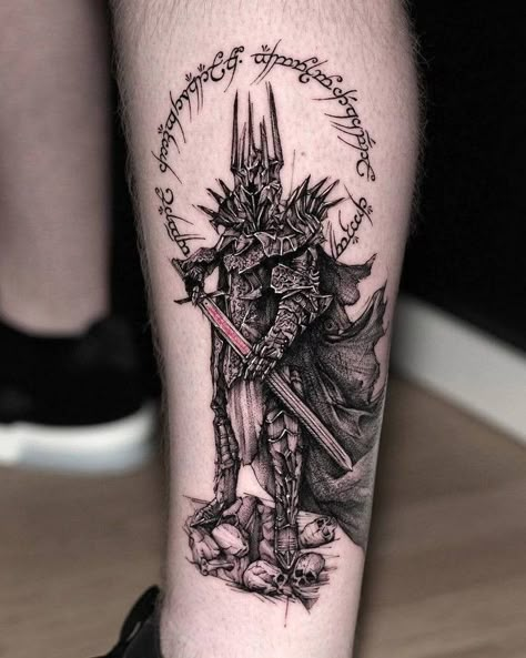 Hobbit Tattoo, Pokemon Tattoos, Pokemon World, Lotr Tattoo, Lord Of The Rings Tattoo, Nerdy Tattoos, Mystical Tattoos, Cool Tattoo Drawings, Witch Tattoo