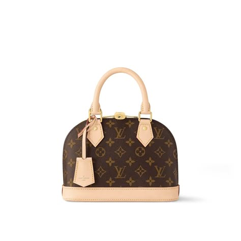 Alma BB Monogram Canvas - Handbags | LOUIS VUITTON Luis Vuitton Purses, Louis Vuitton Products, Louis Vuitton Bag Crossbody Purses, Luiviton Bag, Small Brown Bag, Louis Vuitton Bags Women, Vintage Luxury Bags, Lv Bags Louis Vuitton Handbags, Mini Louis Vuitton Bag