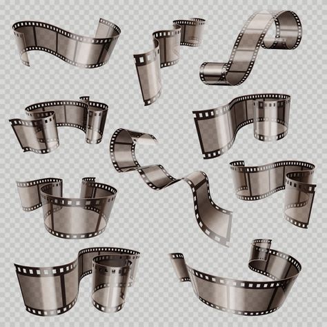 Movie Film Strip, Foto Slide, Film Tape, 3d Movie, Camera Tattoo, Waves Photography, Film Roll, Film Reels, Film Images