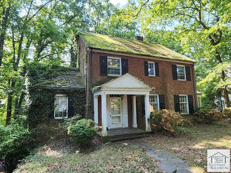 1938 House, Martinsville Virginia, Leaking Basement, Chair Rails, Virginia Homes, Outdoor Decorating, Chair Rail, The Attic, When It Rains