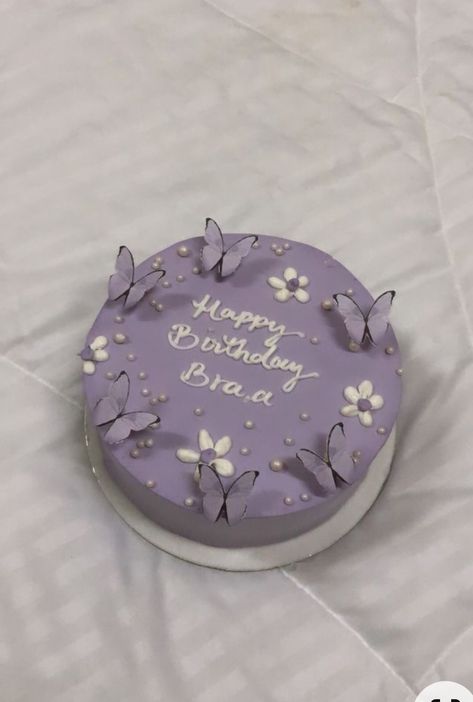 Happy birthday cake for girl 💜 14th Birthday Cake For A Girl, Cake Ideas For Girls 12th Birthday, Aesthetic Cakes For Girl, Birthday Cake Ideas 12 Girl, 13 Girl Birthday Cake, Birthday Cake Ideas 13 Girl, Cake For Girls Birthday 13, Happy Birthday 14th Girl, 10th Birthday Cake For Girl