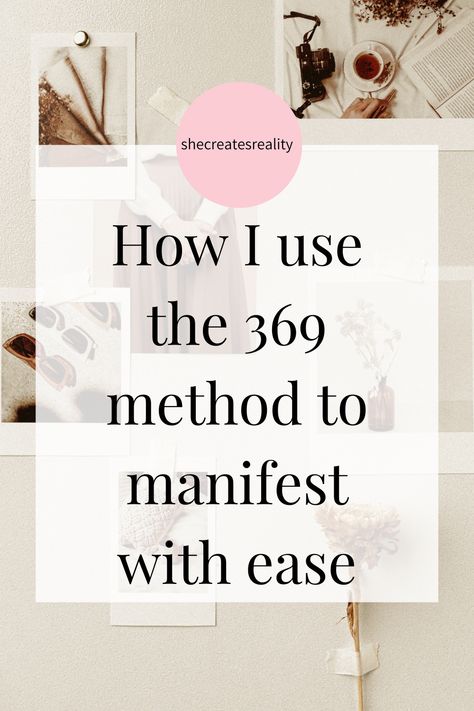 How to manifest using the 369 method The 369 Method, Manifestation Journaling, 369 Method, 369 Manifestation, The Power Of Belief, Health Affirmations, Guided Journal, Focus On Me, Manifestation Journal