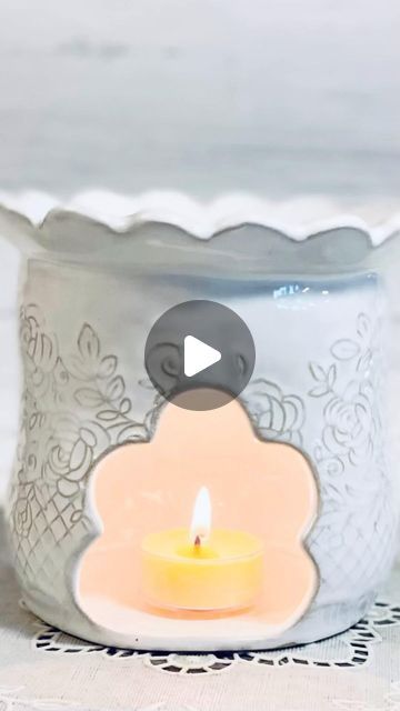 Dellenlund Ceramics 🌸 Handmade Pottery on Instagram: "Aromatherapy telight holder, aroma burner, wax melter, oil burner… We have a saying in Sweden that: A loved child have many names… I think that it fits perfectly to a beautiful burner like this 🙏🏼🤍🕯️🪔 Music: Romantic Inspiration Musician: Rafael Krux Site: https://freepd.com/ License: https://creativecommons.org/publicdomain/zero/1.0/legalcode" Romantic Inspiration, Aroma Burner, Wax Melter, Wax Melters, Oil Burner, Oil Burners, It Fits, Ceramic Artists, Black Beauty