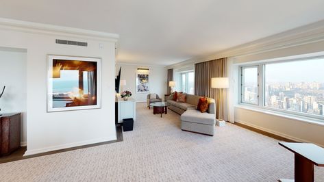 Chicago Hotels, Four Seasons Hotel, Hotel Suites, Bedroom Suite, Chicago Illinois, One Bedroom, Delaware, Virtual Tour, In 3d