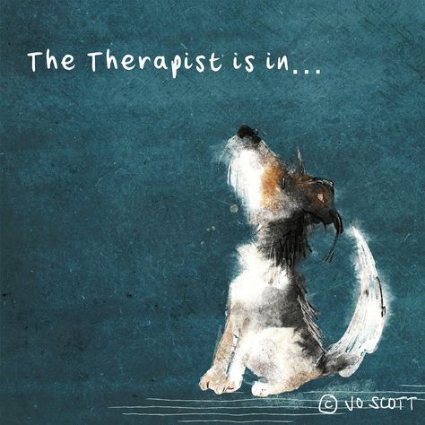 Dog therapy, the therapist is in… #dogartist Therapy Dog, Dog Artist, Therapy Dogs, Dog Love, Dogs