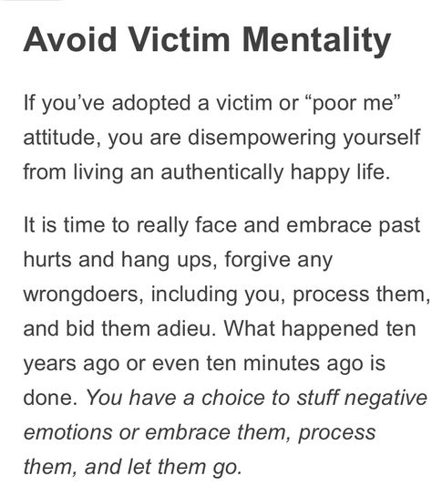 Victim Mentality Quotes, Learned Helplessness, Victim Mentality, Negative Emotions, New Quotes, Peace Of Mind, Happy Life, Favorite Quotes, Quotes To Live By