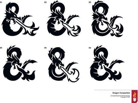 Dungeons And Dragons Rogue, Baby Dragon Tattoos, Ampersand Tattoo, Dnd Crafts, Chinese Dragon Tattoos, Dungeon Master Screen, Dragon Silhouette, Dragon Tattoo For Women, Dnd Dragons