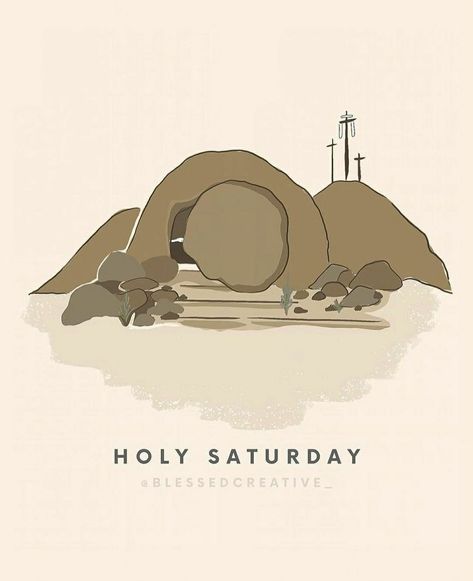 Holy Saturday | The Commemoration of The Burial of Christ | Easter | Spring | blessedcreative_ Lds Paintings, Republic Day Images Pictures, Christ Easter, Easter Saturday, Assumption Of Mary, Holy Saturday, Jesus Artwork, Easter Wallpaper, Bible Pictures