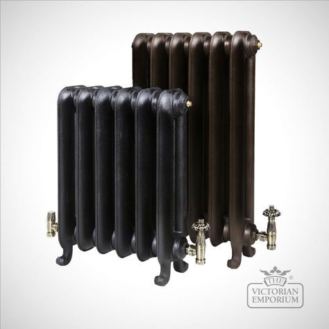 Victorian Lounge, Victorian Radiators, Cast Iron Radiator, Iron Radiator, Hall Wallpaper, Traditional Radiators, Georgian Interiors, Period Home, Victorian Living Room